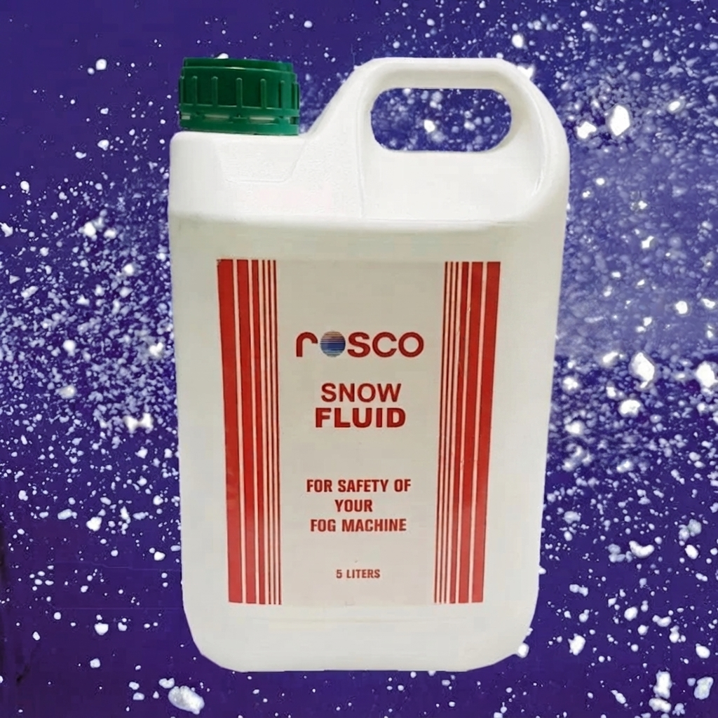 مایع برف ساز 5 لیتری ROSCO مخصوص دستگاه برف ساز برقی
