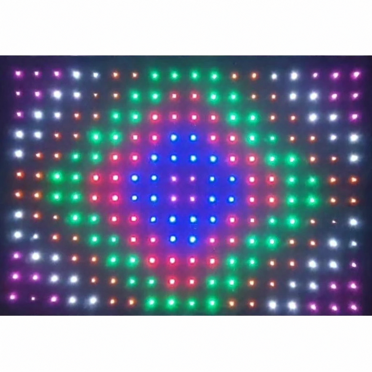 پرده ال ای دی LED افکت لوزی 7 رنگ